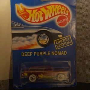 LIMITED EDITON HOT WHEELS DEEP PURPLE NOMAD
